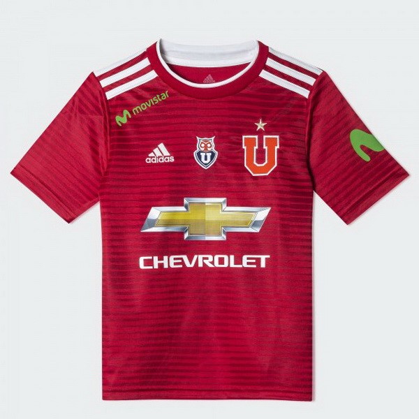 Camiseta Universidad De Chile 2ª 2018-2019 Rojo